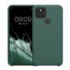 Pouzdro Kwmobile pro Google Pixel 5, zelené, silikonové, KWM0000122K037C