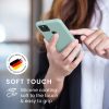 Pouzdro Kwmobile pro Google Pixel 5, světle zelené, silikonové, KWM0000125G020C