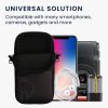 Univerzální pouzdro na telefon Kwmobile, velikost XL – 6,8 palce, černo/bílé, neopren, KWM000016AJ024C