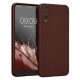 Pouzdro Kwmobile pro Huawei P20, tmavě červené, silikonové, KWM0000193F008C