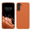 Pouzdro Kwmobile pro Samsung Galaxy S22 Plus, oranžové, silikonové, KWM000014GW066C