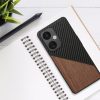 Kryt Kwmobile pro OnePlus Nord CE 3 Lite/Nord N30, hnědý/černý, dřevo, KWM000022NR001C