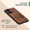 Kryt Kwmobile pro OnePlus Nord CE 3 Lite/Nord N30, hnědý/modrý, dřevo, KWM000022NS001C