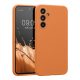 Pouzdro Kwmobile pro Samsung Galaxy A54 5G, oranžové, silikonové, KWM000018FQ052C