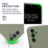 Kryt Kwmobile pro Samsung Galaxy A14 5G, zelený, silikon, KWM000018GD031C
