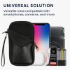 Univerzální pouzdro na telefon Kwmobile, velikost XXL – 7 palců, černé, neopren, KWM0000099O184C