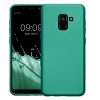 Pouzdro Kwmobile pro Samsung Galaxy A8 (2018), zelené, silikonové, KWM0000093L011C