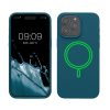 Kryt Kwmobile pro Apple iPhone 15 Pro Max, zelený, silikon, KWM000022OG003C