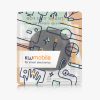 Pouzdro Kwmobile pro SmartTag SmartTag, černé, silikonové, KWM000023QD001C