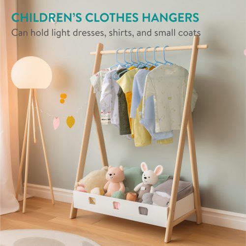 Set 20 umerase copii Navaris, antiderapante, 29x17x1 cm, albastru, plastic