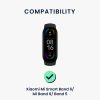 Řemínek Kwmobile pro Xiaomi Mi Smart Band 6/Mi Band 6, černý, silikon, KWM0000250Y001C