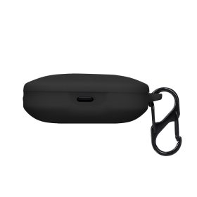   Pouzdro na sluchátka Kwmobile pro Xiaomi Redmi Buds 5, černé, silikonové, KWM0000251H001C