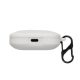 Pouzdro na sluchátka Kwmobile pro Xiaomi Redmi Buds 5, bílé, silikonové, KWM0000251H002C