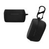 Pouzdro na sluchátka Kwmobile pro Jabra Elite 3/Elite 2, černé, silikonové, KWM0000251L001C