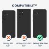Kryt Kwmobile pro Samsung Galaxy S24 Plus, průhledný/černý, silikon, KWM000021LJ001C