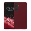 Silikonový kryt Kwmobile pro Samsung Galaxy S24 Plus, fialový, KWM000021LN008C