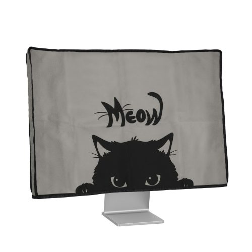 Kryt Kwmobile pro 31-32palcový monitor, šedo/černý, plastový, KWM000008YG009C