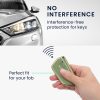 Kryt klíče od auta Kwmobile pro VW 3 tlačítka, zelená/zlatá, silikon, KWM000013SY008C