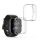 Sada 2 pouzder Kwmobile pro Amazfit Bip 3/Bip 3 Pro, průhledná, silikonová, KWM0000194M003C