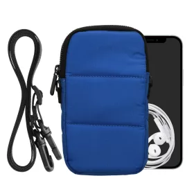   Univerzální pouzdro na telefon Kwmobile, velikost XL – 6,8 palce, modré, textilní, KWM0000204H002C