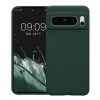 Pouzdro Kwmobile pro Google Pixel 8 Pro, tmavě zelené, silikonové, KWM0000208G021C