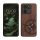 Kryt Kwmobile pro Xiaomi 13T/13T Pro, Hnědý/Modrý, Dřevo, KWM000020IR002C
