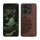 Kryt Kwmobile pro Xiaomi 13T/13T Pro, Hnědý, Dřevo, KWM000020IR003C