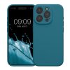 Kryt Kwmobile pro Apple iPhone 15 Pro, zelený, silikon, KWM000022OM001C