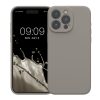Kryt Kwmobile pro Apple iPhone 15 Pro Max, šedý, silikon, KWM000022ON002C