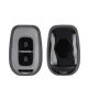 Kryt klíče od auta Kwmobile pro Dacia/Renault 2 Buttons, šedo/černý, silikon, KWM0000253C001C