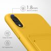 Kryt Kwmobile pro Apple iPhone XR, žlutý, silikon, KWM0000134H012C