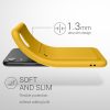 Kryt Kwmobile pro Apple iPhone XR, žlutý, silikon, KWM0000134H012C