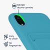 Kryt Kwmobile pro Apple iPhone XR, světle modrý, silikon, KWM0000134H013C