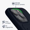 Kryt Kwmobile pro Apple iPhone 15 Pro, tmavě modrý, silikon, KWM000020EO004C