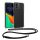 Kryt Kwmobile pro Motorola Edge 40, průhledný/černý, silikon, KWM000022OU001C