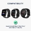 Kwmobile USB nabíjecí kabel pro Amazfit Bip 3/Bip 3 Pro/GTS 4 Mini, černý, plastový, KWM0000253K001C