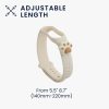 Řemínek Kwmobile pro Xiaomi Mi Band 4/Mi Band 3, bílý, silikon, KWM0000253P001C