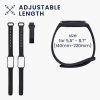 Sada 2 řemínků Kwmobile pro Xiaomi Smart Band 8 Active, černá/tmavě modrá, silikon, KWM0000254C001C