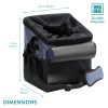 Geanta transport animale Navaris, multifunctionala, 31x27x27 cm, poliester, NAV000012PJ002C