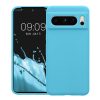 Pouzdro Kwmobile pro Google Pixel 8 Pro, světle modré, silikonové, KWM0000208G032C