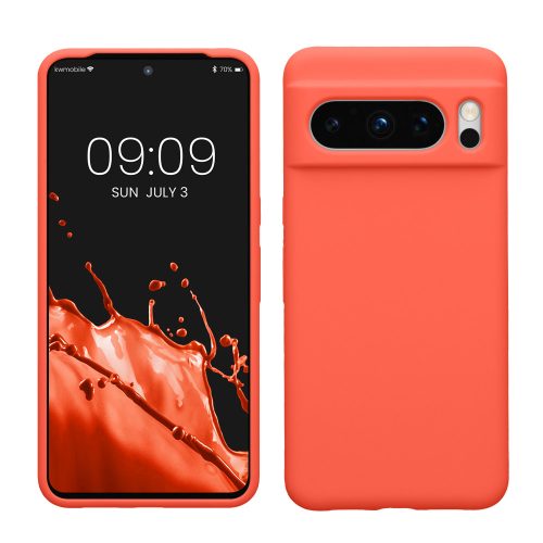 Pouzdro Kwmobile pro Google Pixel 8 Pro, růžové, silikonové, KWM0000208G033C