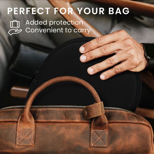 Pouzdro na sluchátka Kwmobile pro Sony WH-1000XM4/WH-1000XM3, černé, neopren, KWM0000254Z001C