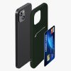 Kryt Kwmobile pro Apple iPhone 15, tmavě zelený, silikon, KWM000020EM004C