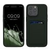 Kryt Kwmobile pro Apple iPhone 15 Pro Max, tmavě zelený, silikon, KWM000020EP004C