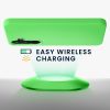 Pouzdro Kwmobile pro Samsung Galaxy A55, zelené, silikonové, KWM000021ME009C