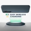 Pouzdro Kwmobile pro Samsung Galaxy A55, tmavě zelené, silikonové, KWM000021ME016C