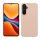 Pouzdro Kwmobile pro Samsung Galaxy A55, krémové, silikonové, KWM000021ME019C