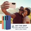 Pouzdro Kwmobile pro Samsung Galaxy A55, krémové, silikonové, KWM000021ME019C