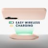 Pouzdro Kwmobile pro Samsung Galaxy A55, krémové, silikonové, KWM000021ME019C