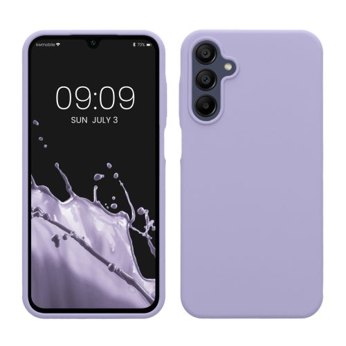 Pouzdro Kwmobile pro Samsung Galaxy A15 5G, modré, silikonové, KWM000021MF005C